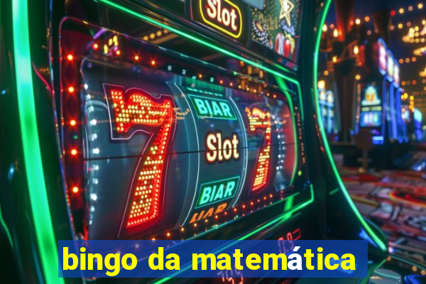 bingo da matemática