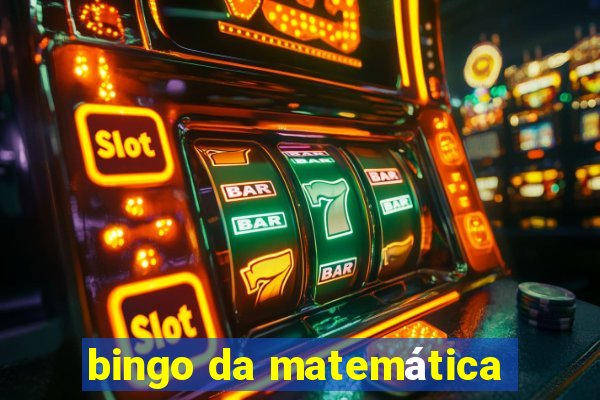 bingo da matemática