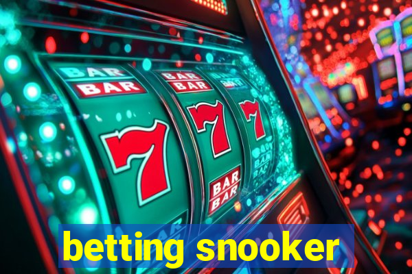 betting snooker