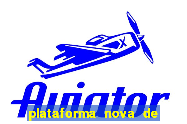 plataforma nova de jogo online