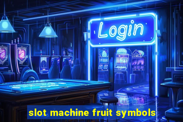 slot machine fruit symbols