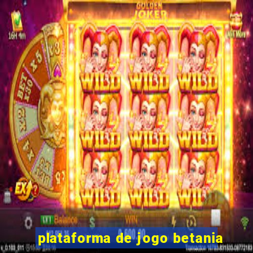 plataforma de jogo betania