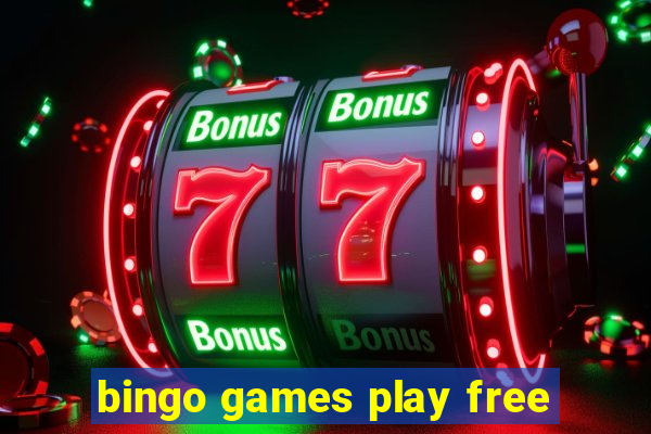 bingo games play free