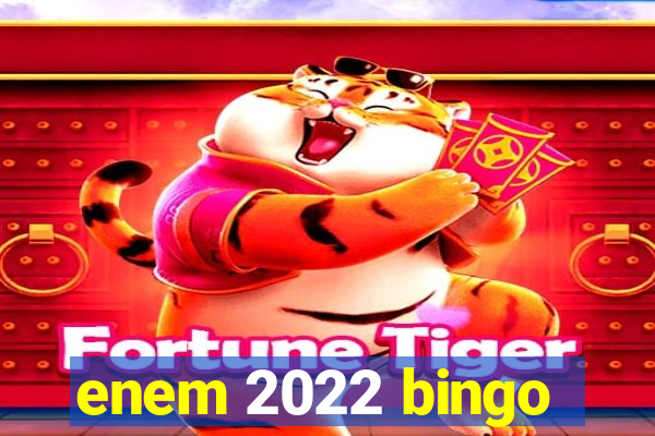 enem 2022 bingo