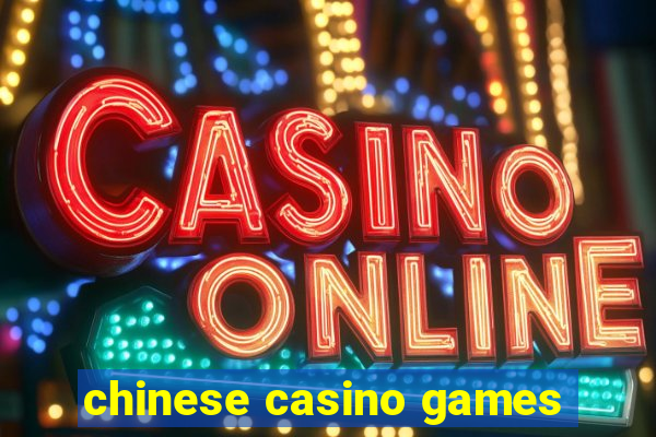 chinese casino games