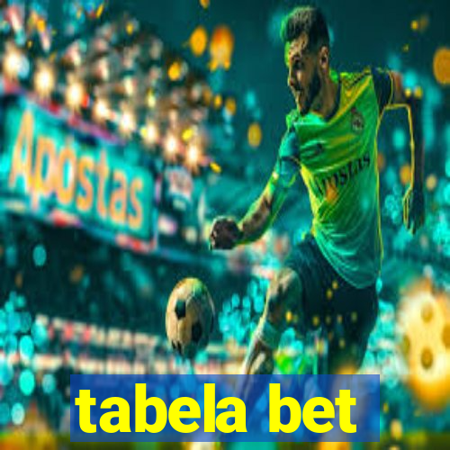 tabela bet