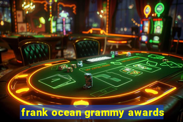 frank ocean grammy awards