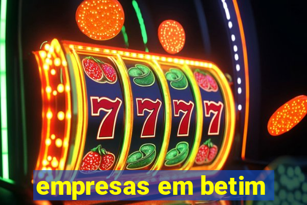 empresas em betim