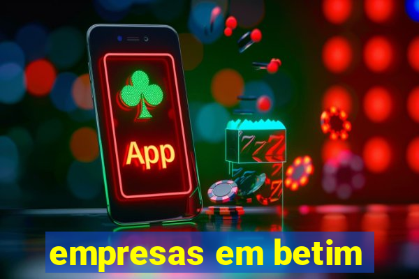 empresas em betim