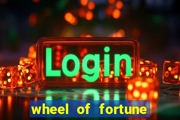 wheel of fortune slot machine