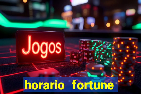 horario fortune tiger madrugada