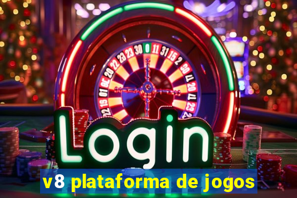 v8 plataforma de jogos