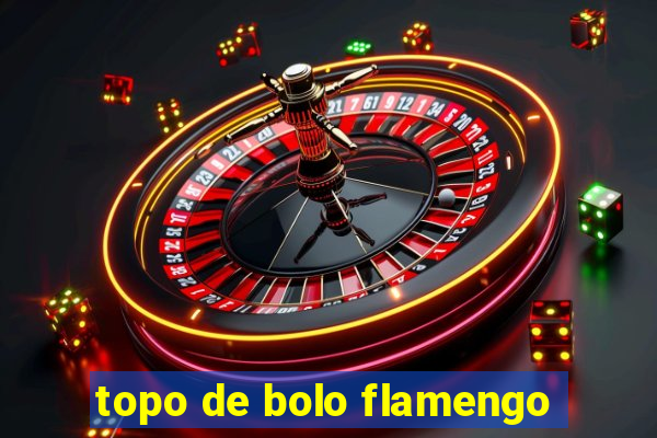 topo de bolo flamengo