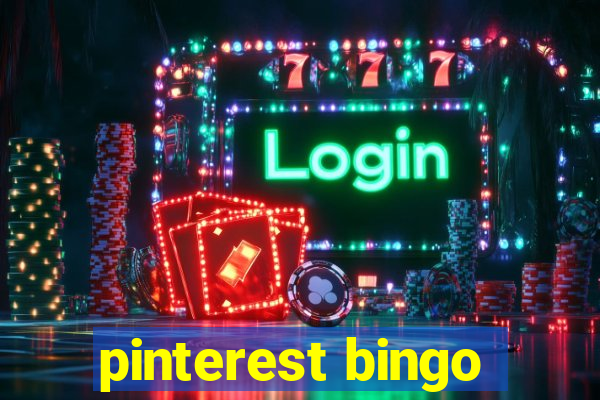 pinterest bingo