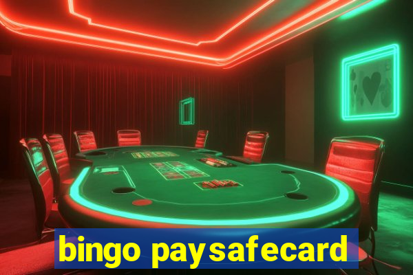 bingo paysafecard