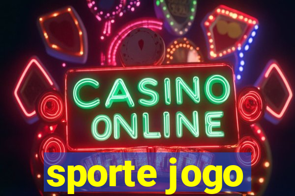 sporte jogo