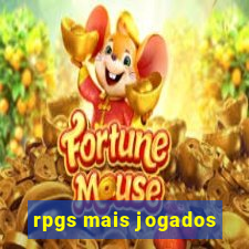 rpgs mais jogados