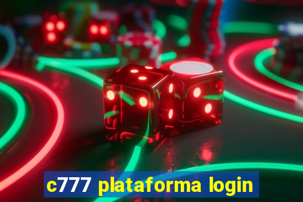 c777 plataforma login