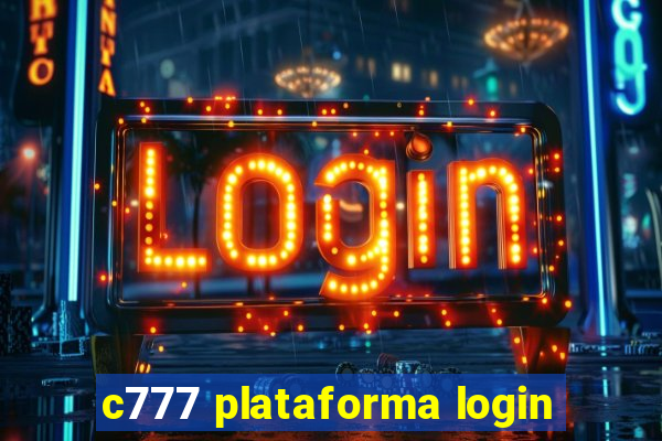 c777 plataforma login