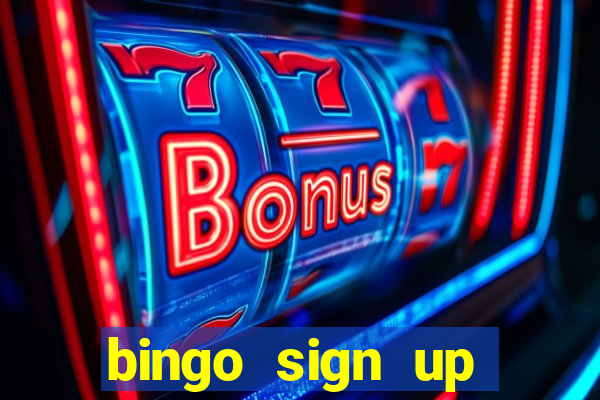 bingo sign up offers no wagering