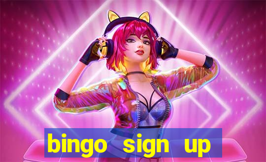 bingo sign up offers no wagering