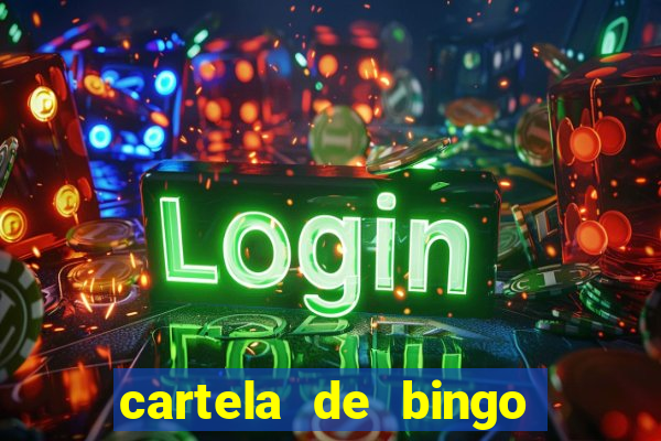 cartela de bingo 75 para imprimir