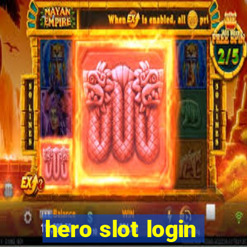 hero slot login