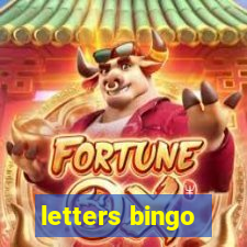 letters bingo