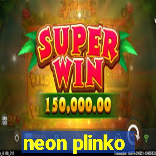 neon plinko