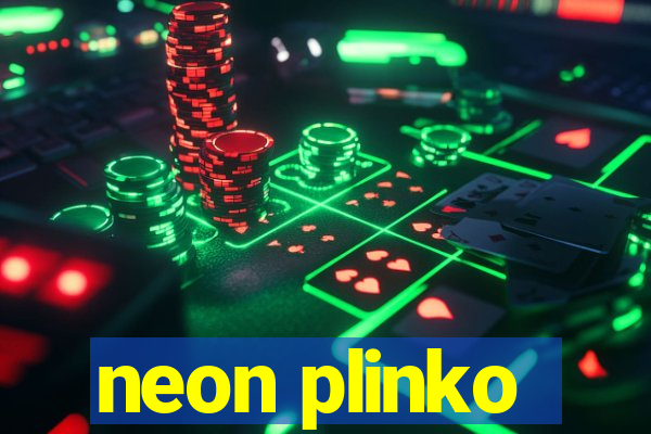 neon plinko