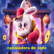 calculadora de sono