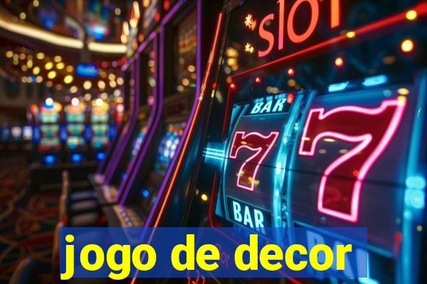 jogo de decor