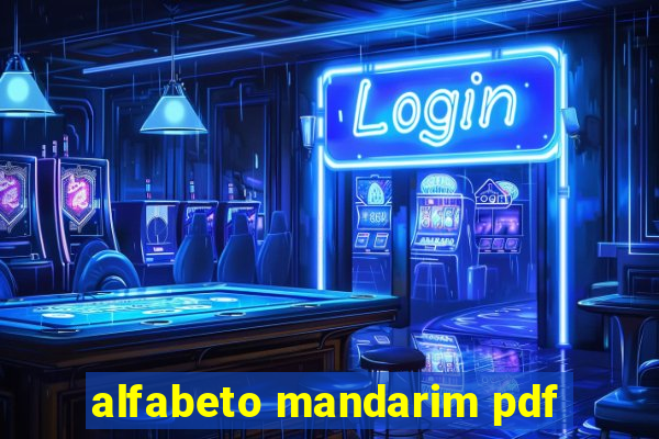 alfabeto mandarim pdf