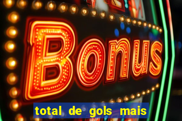 total de gols mais de 2.5