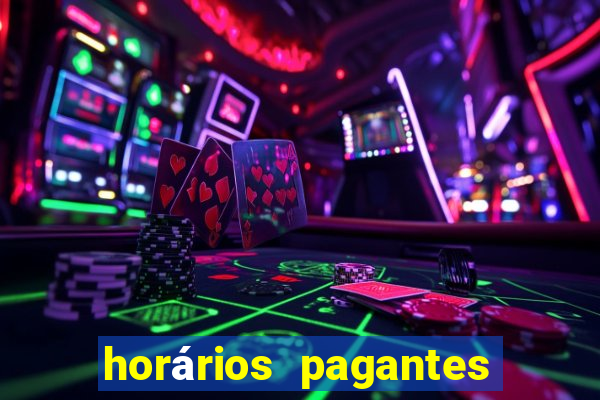 horários pagantes do fortune dragon