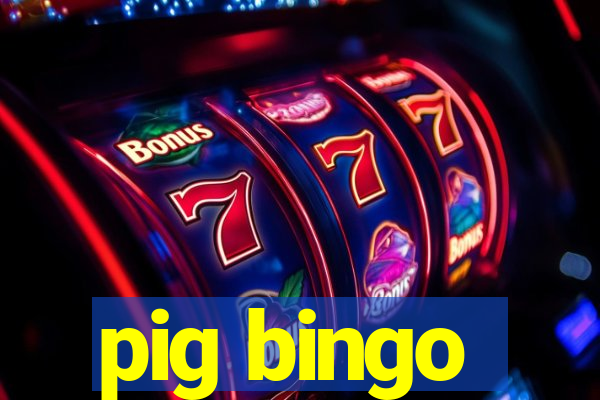 pig bingo