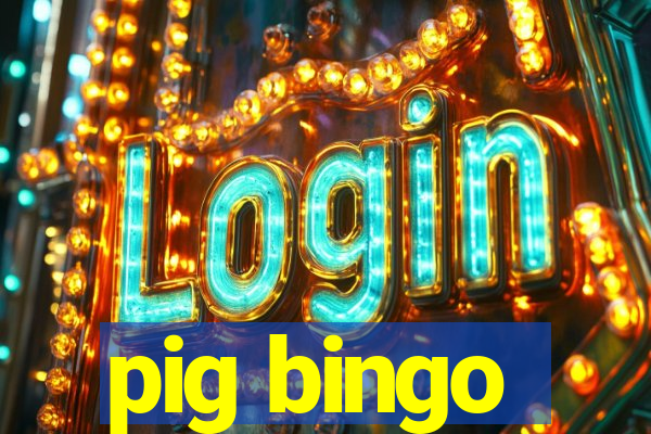 pig bingo