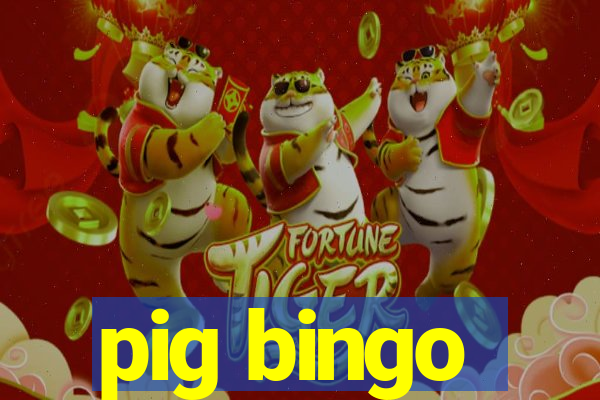 pig bingo