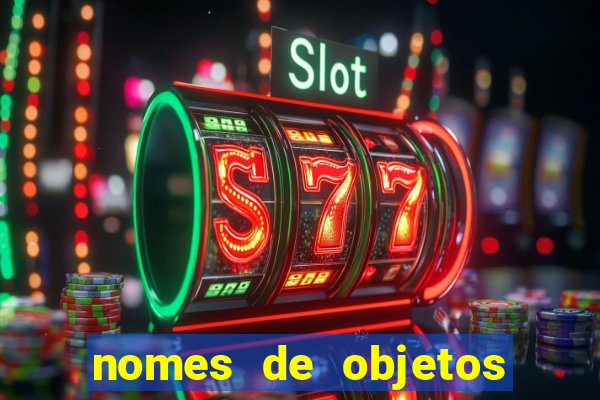 nomes de objetos de origem tupi guarani