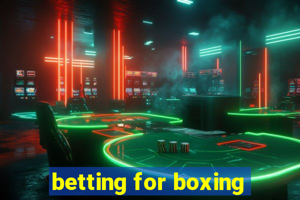 betting for boxing