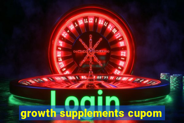 growth supplements cupom