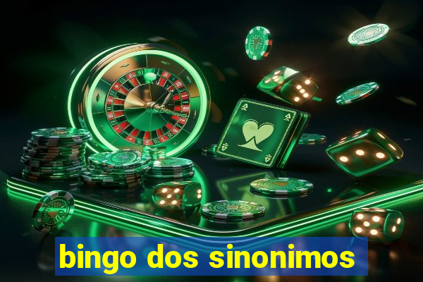 bingo dos sinonimos