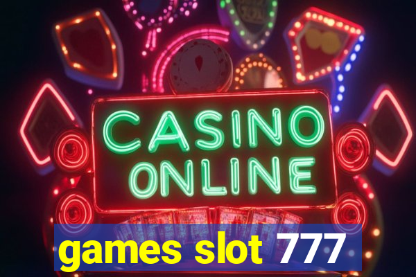 games slot 777