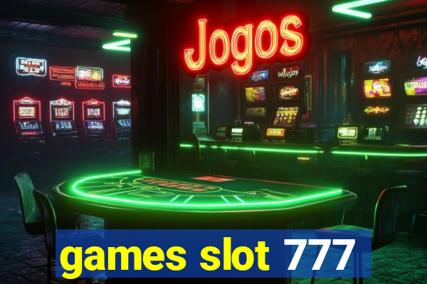 games slot 777