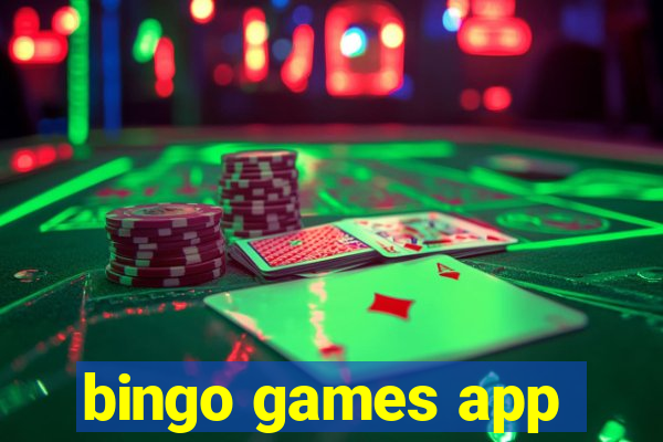 bingo games app