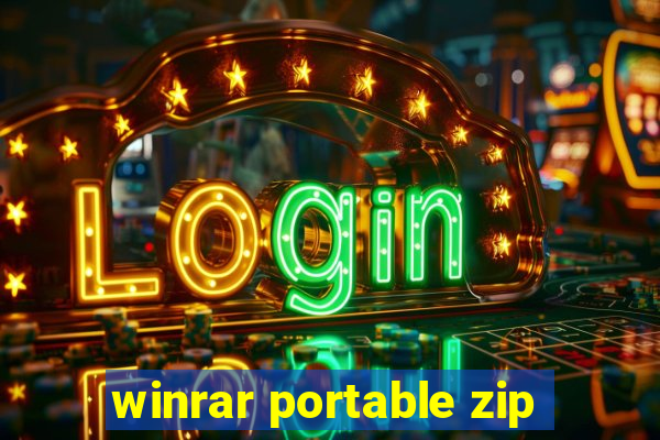 winrar portable zip