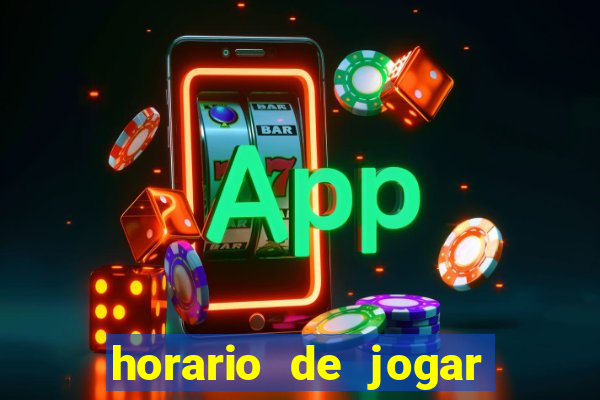 horario de jogar fortune rabbit