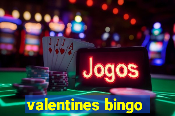 valentines bingo