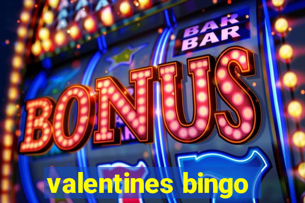 valentines bingo