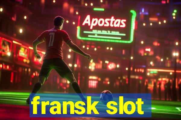 fransk slot